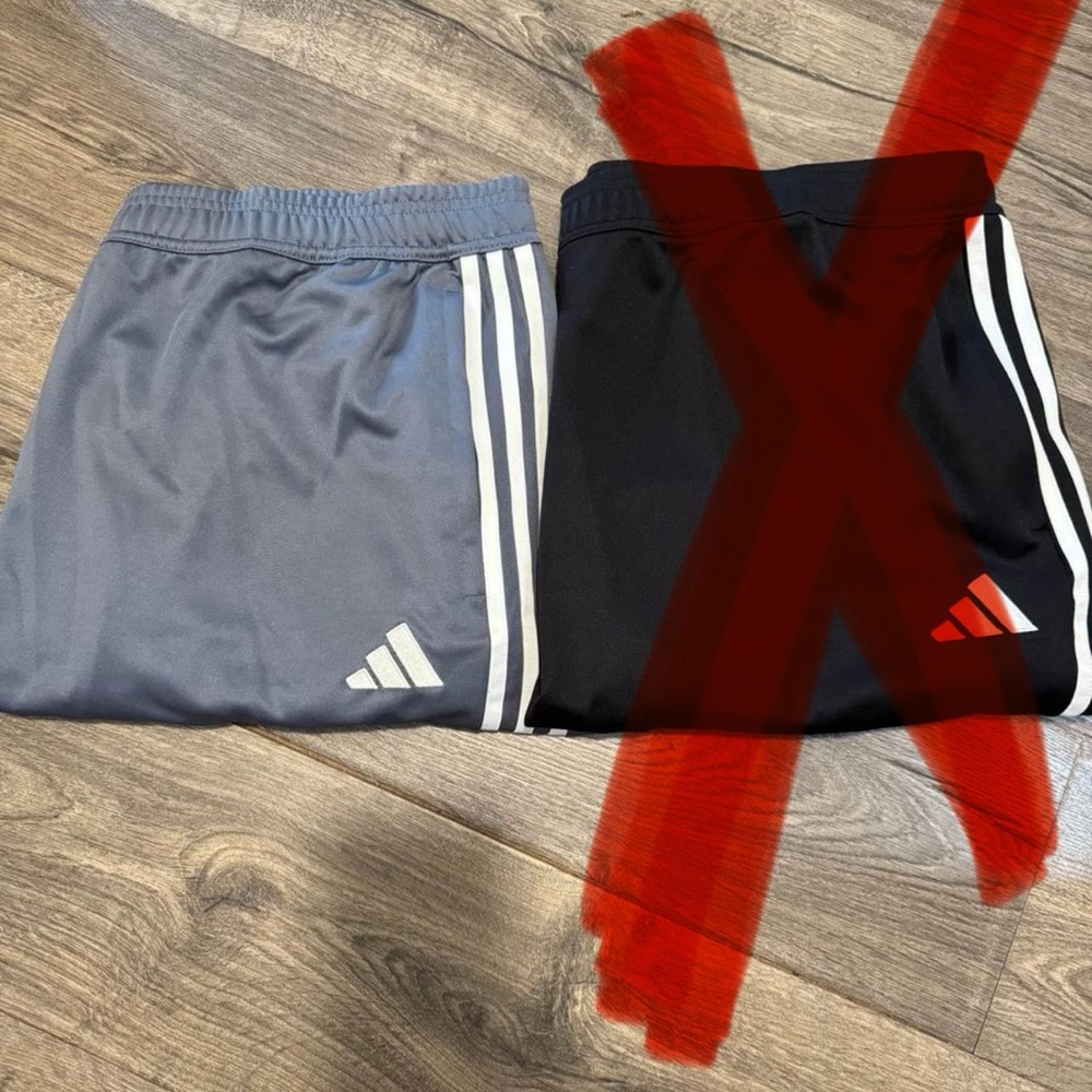 NWT men’s gray adidas pants